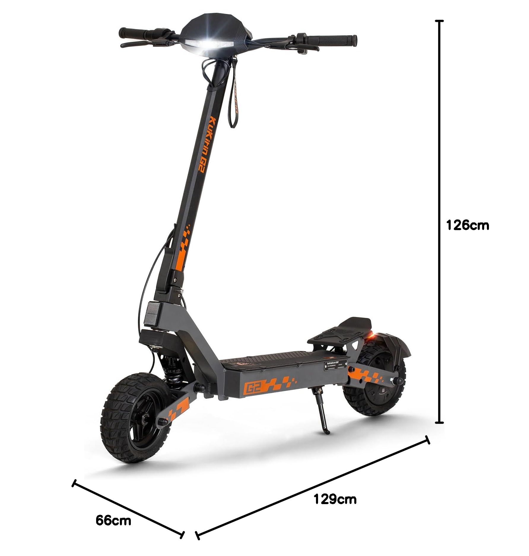 Kukirin G2 E Scooter 55 Km Reichweite Elektro Roller Elektroroller Elektro Scooter 10" Elektro E-Scooter