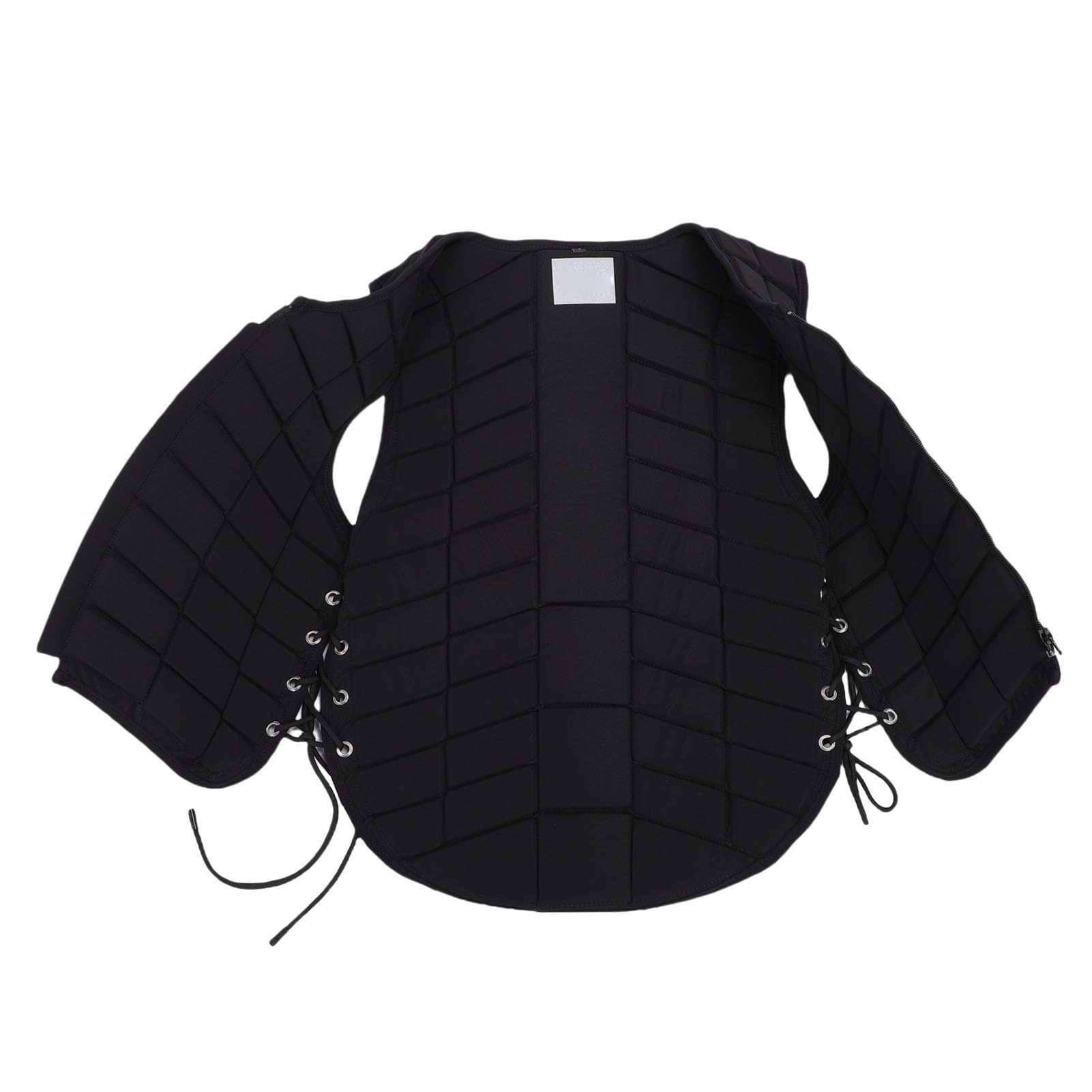 Brrnoo Gilet Professionale Equestre con Zip e Imbottitura Estesa per