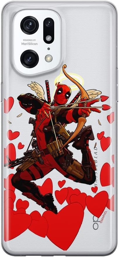 ERT GROUP Mobile Phone case for Oppo FIND X5 PRO Original and Officially Licensed Marvel Pattern Deadpool 013 optimally adapted to The Shape of The Mobile Phone, case Made of TPU