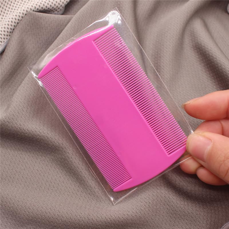 Peine de dientes finos doble cara yumflan 5 unidades miniatura 3