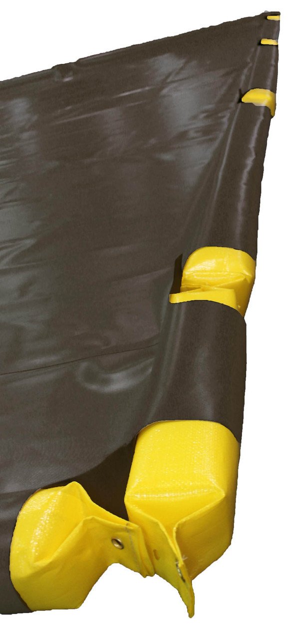 Stinger SpillPal Containment Berm, Standard, Black, 707 Gallon Spill Capacity, 12' Width x 21' Length x 4.5