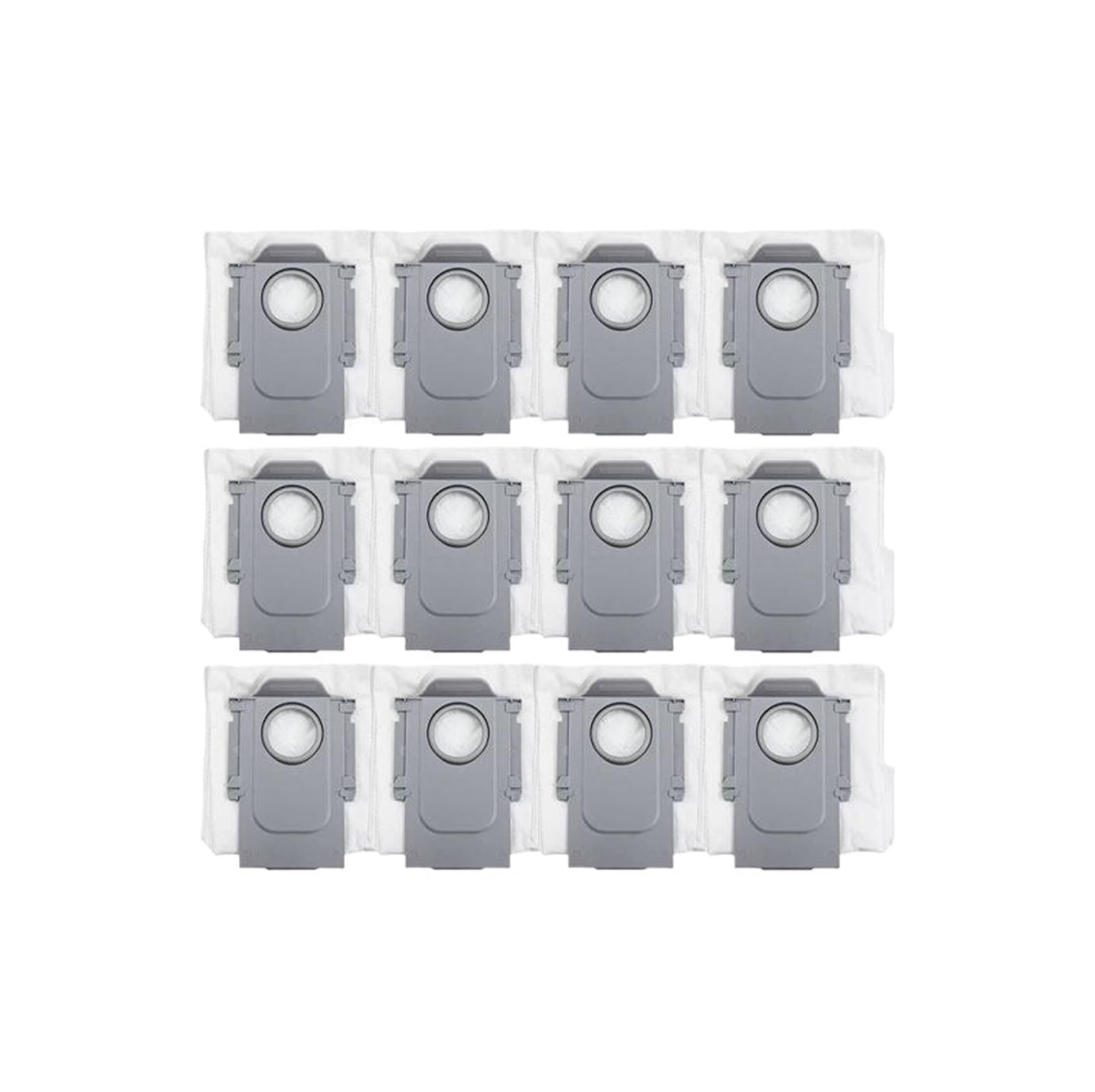 JIYUTQQ parts Dust Bag, Compatible for Roborock Qrevo Edge 2, Sweeping Robot Accessories(Dust Bag 12PCS)