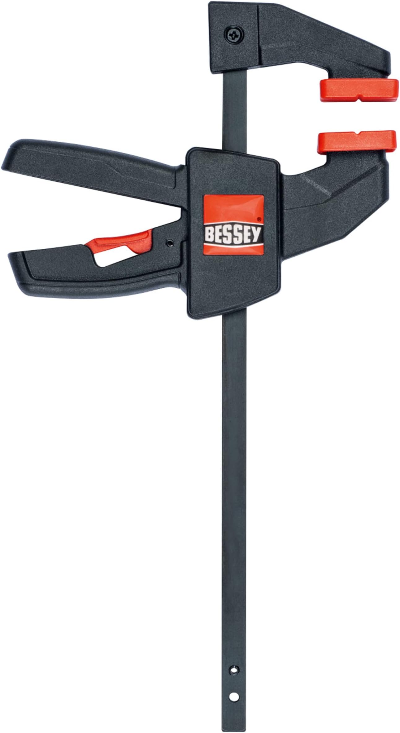 BESSEY EHK series Micro 4 1/2" Trigger Style Clamp, Fast Acting One Hand Woodworking Clamps for Wood working, Carpentry, Home Improvement, DIY, Construction Projects