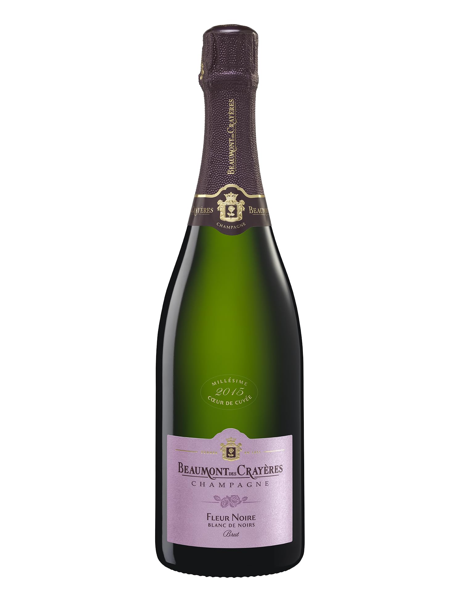 Beaumont des Crayères Fleur Noire Champagne Brut - Spumante Bianco, 750 ml
