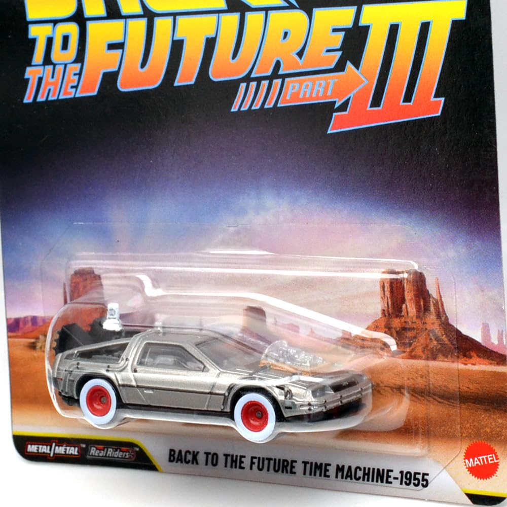 ホットウィール　キャラウィール　バックトゥザフューチャー デロリアン 3台セット Amazon | 2017 ホットウィール HOTWHEELS レトロエンターテイメント