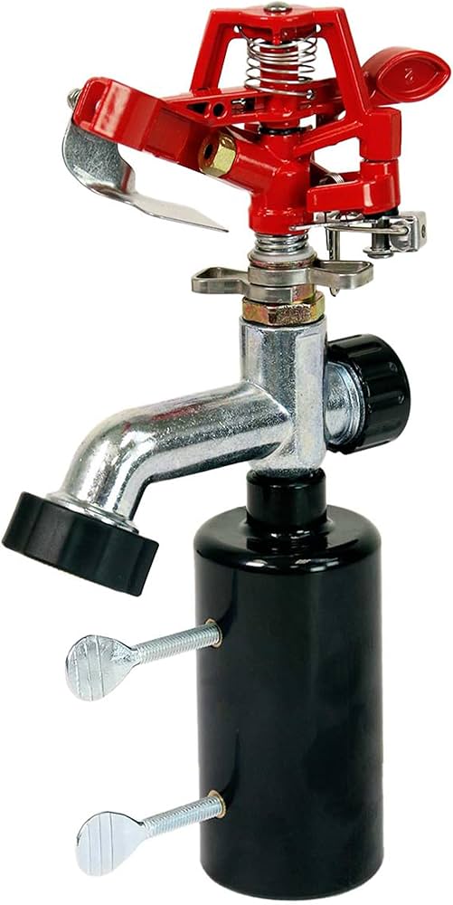 Amazon.com : Chapin 4984: T-Post Impact Sprinkler, 360 Degree