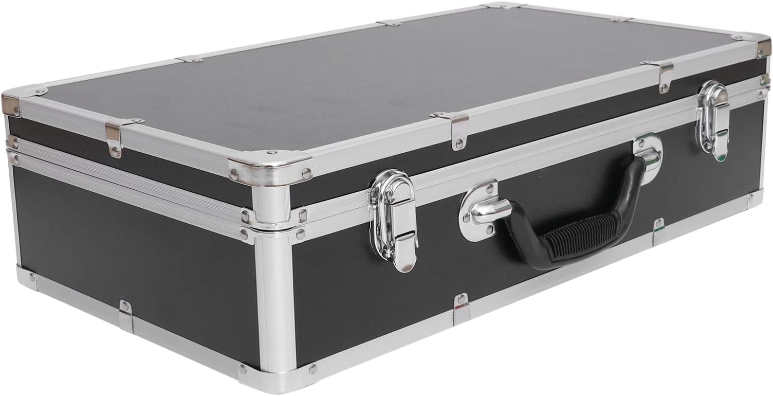 DOITOOL Aluminum Tool Case, Foam Insert, Professional Portable Tool Box Organizer Outdoor Travel Tool Case, 20 L X 5W X 11 H