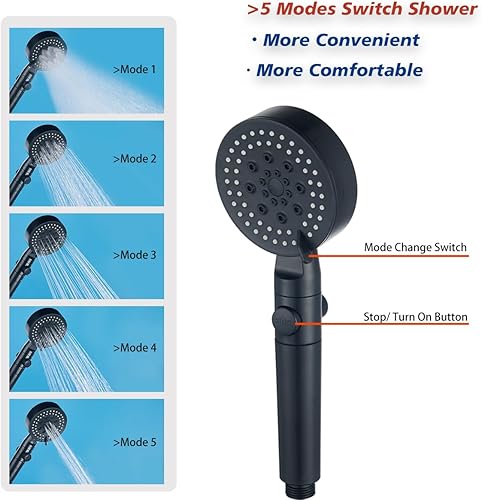 Miniatura 4 de Calentador de agua a gas portátil sin tanque para camping, 6L 1.58 GPM calentador de agua de propano al aire libre con pantalla, protección contra