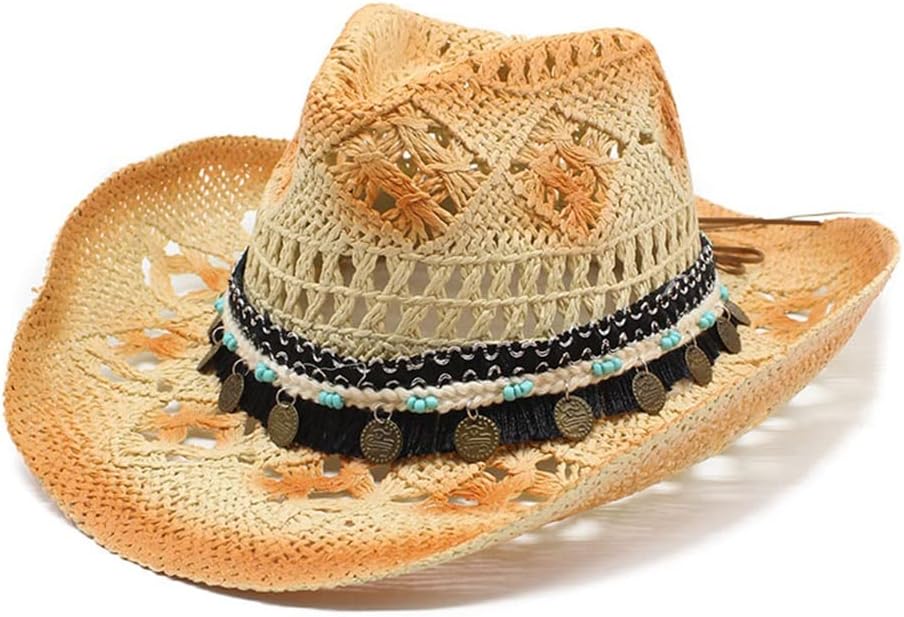 Sun Hat Cowboy Hat Outdoor Handmade Hollow Beach Hat