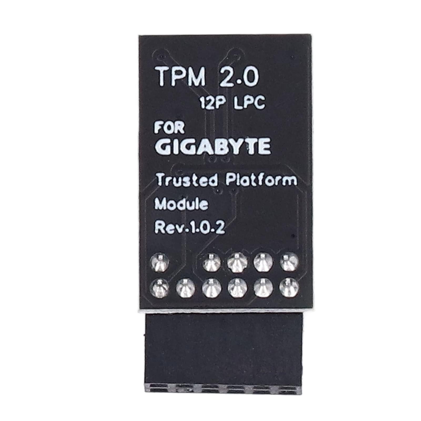 PUSOKEI Modulo TPM 2.0 A 12 Pin Per Scheda Madre – Processore Crittografico, Compatibile Windows 8.1/7/10/11 - 3