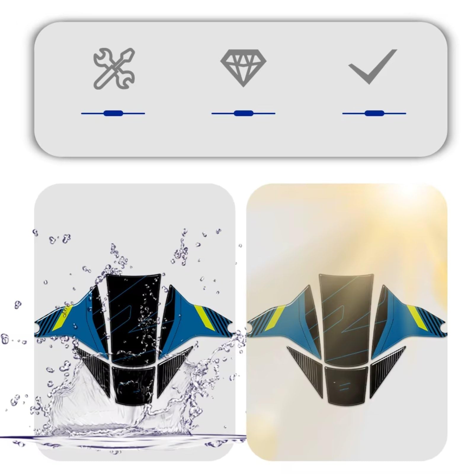 Compatible Avec Pour R1300R 2025 – 2026 Construction Solide Autocollant Brillant Protection Contre Les Éclaboussures Arrière Moto