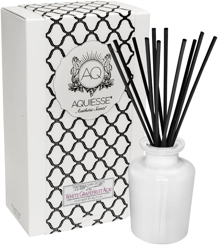 Aquiesse White Grapefruit ACAI Reed Diffuser in Gift Box