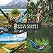 Hiker Hunger, 2 Person Hammock, Camping Hammock, Portable Hammock, Travel Hammock, Double Hammock w/Tree Straps & Carabiners, Perfect Kids Hammock