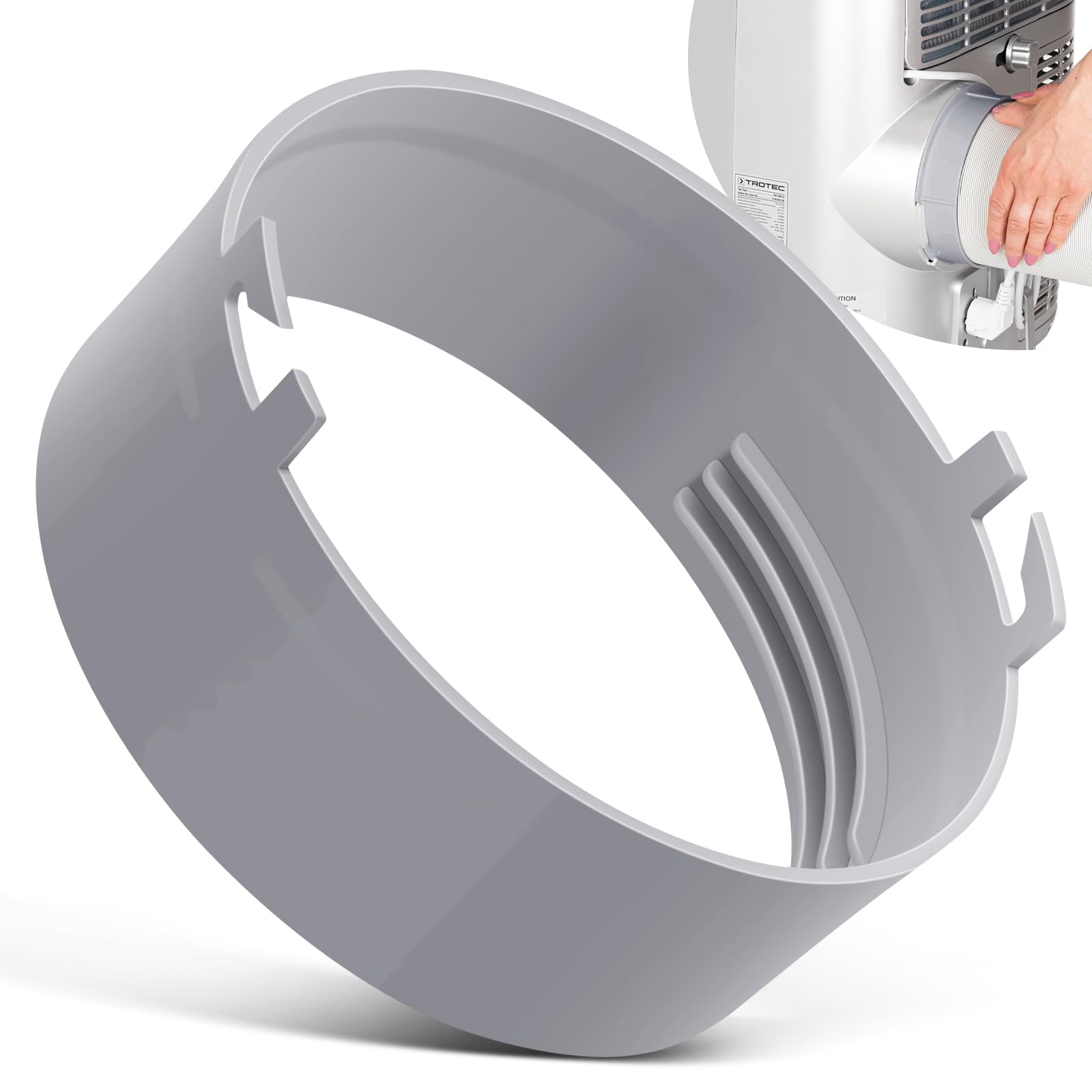 TL2667 Hose Inlet For De'Longhi Portable AC Exhaust Hose, For De'Longhi Air Conditioner Hose Model PACA140E, PACC100EL, PACC100, PACA110, PACCT90