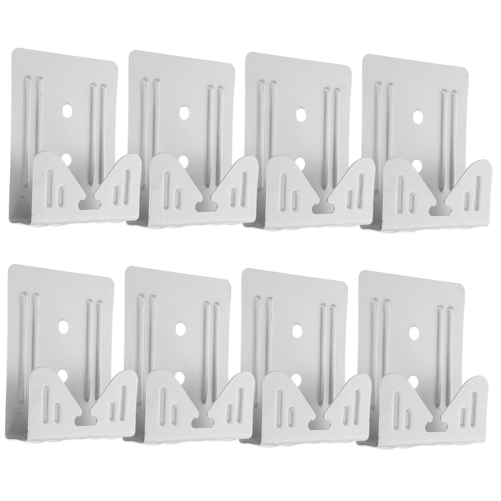 Accroche tableau lourd en fer épais pour miroir et fixation murale sûre x10