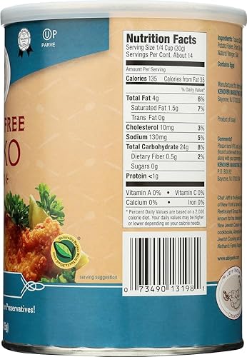 Miniatura 2 de CheffJeff Nathan Creations, Panko Gourmet sin gluten, 15 onzas (paquete de 2).