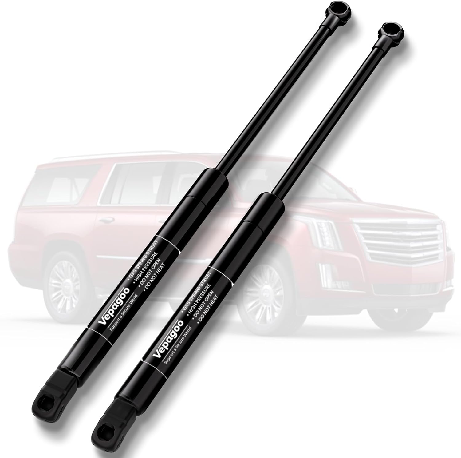 Vepagoo 6156 Rear Hatch Liftgate Tailgate Lift Support Gas Shock Strut Compatible with 2007-2014 Cadillac Escalade, Chevrolet Suburban 1500 2500, Chevrolet Tahoe, GMC Yukon Sport Utility 4-Door