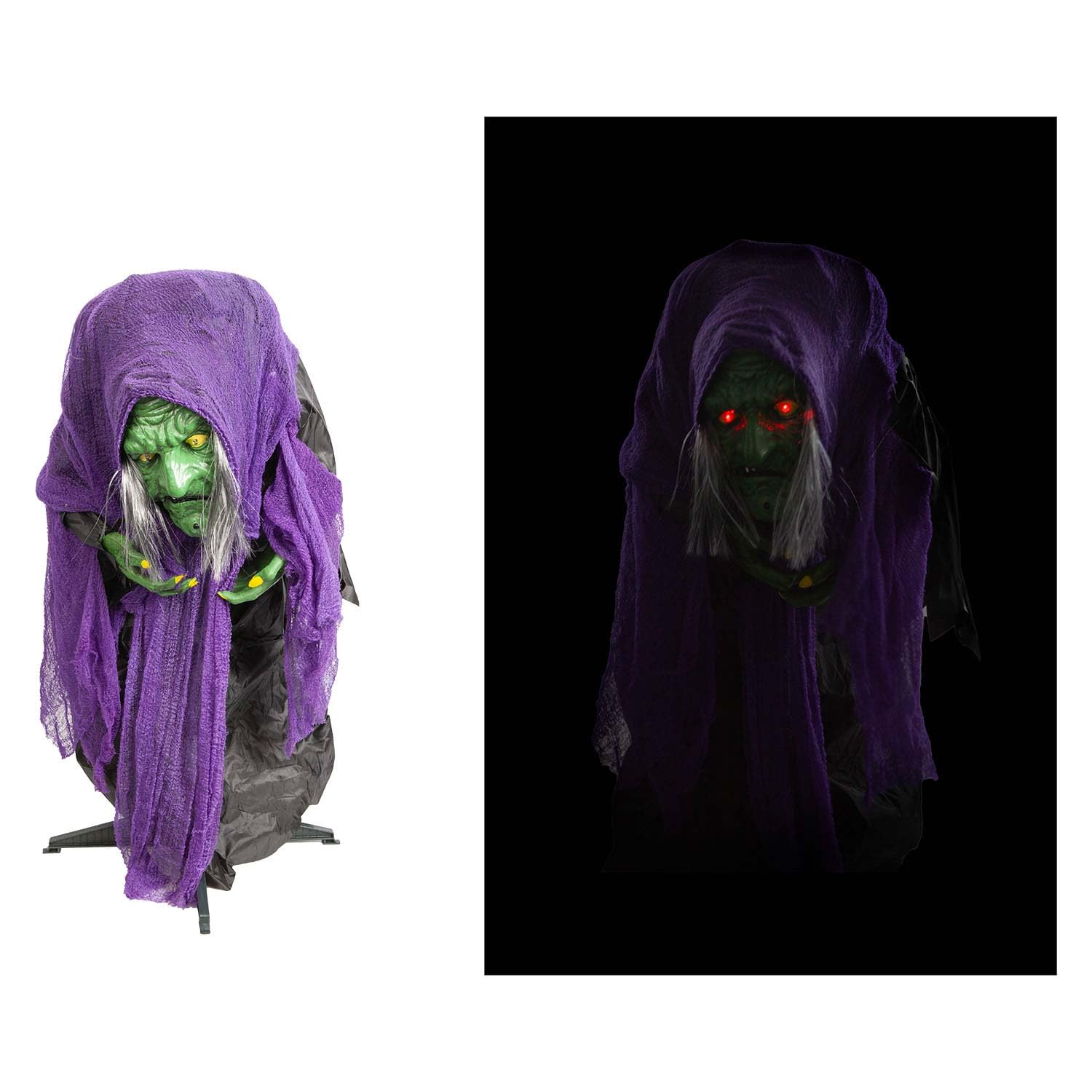 Halloween Animated Witch Decoration PartyTrick Or Treat from B&Q