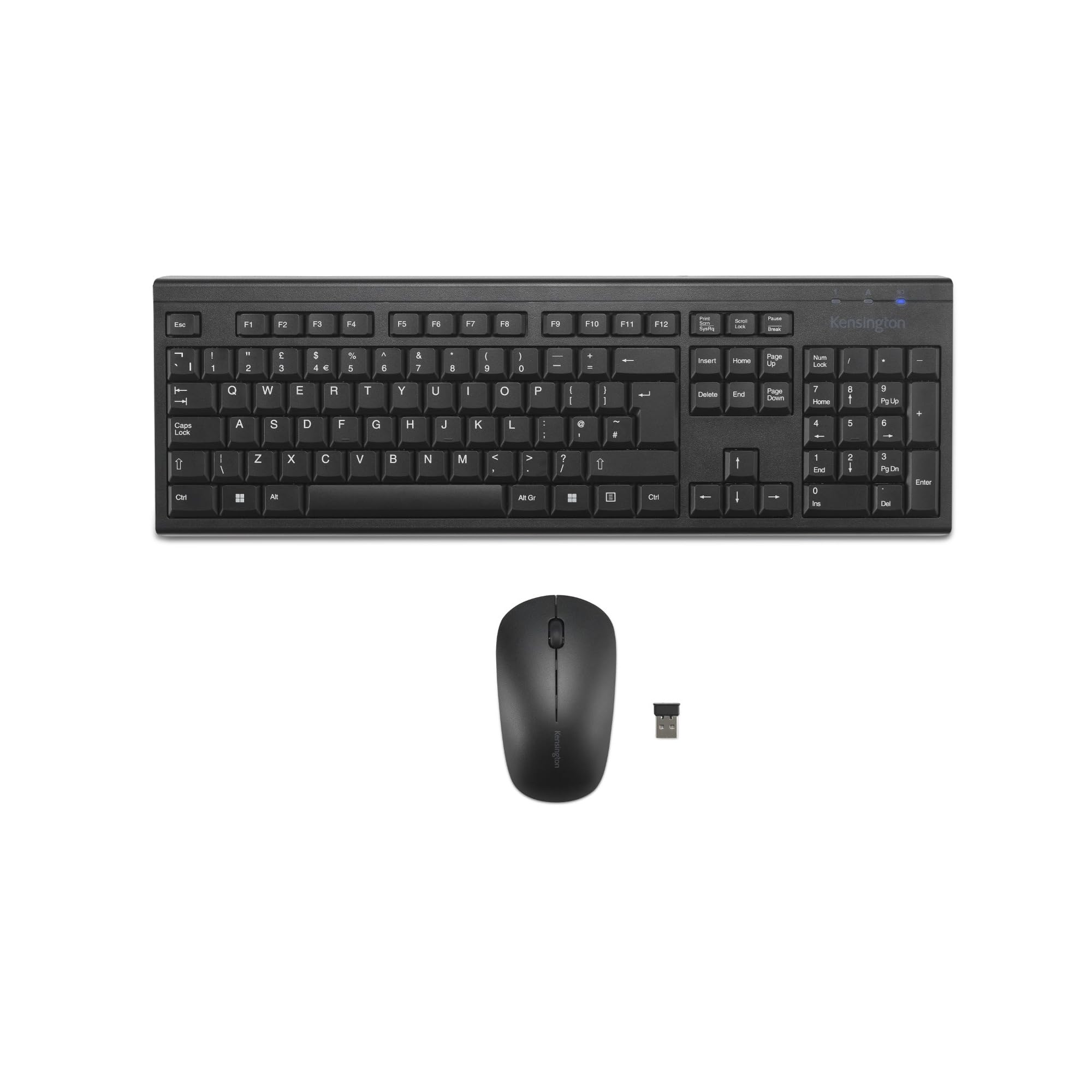 Kensington KM150 EQ Wireless Keyboard & Mouse Set (K75562UK)