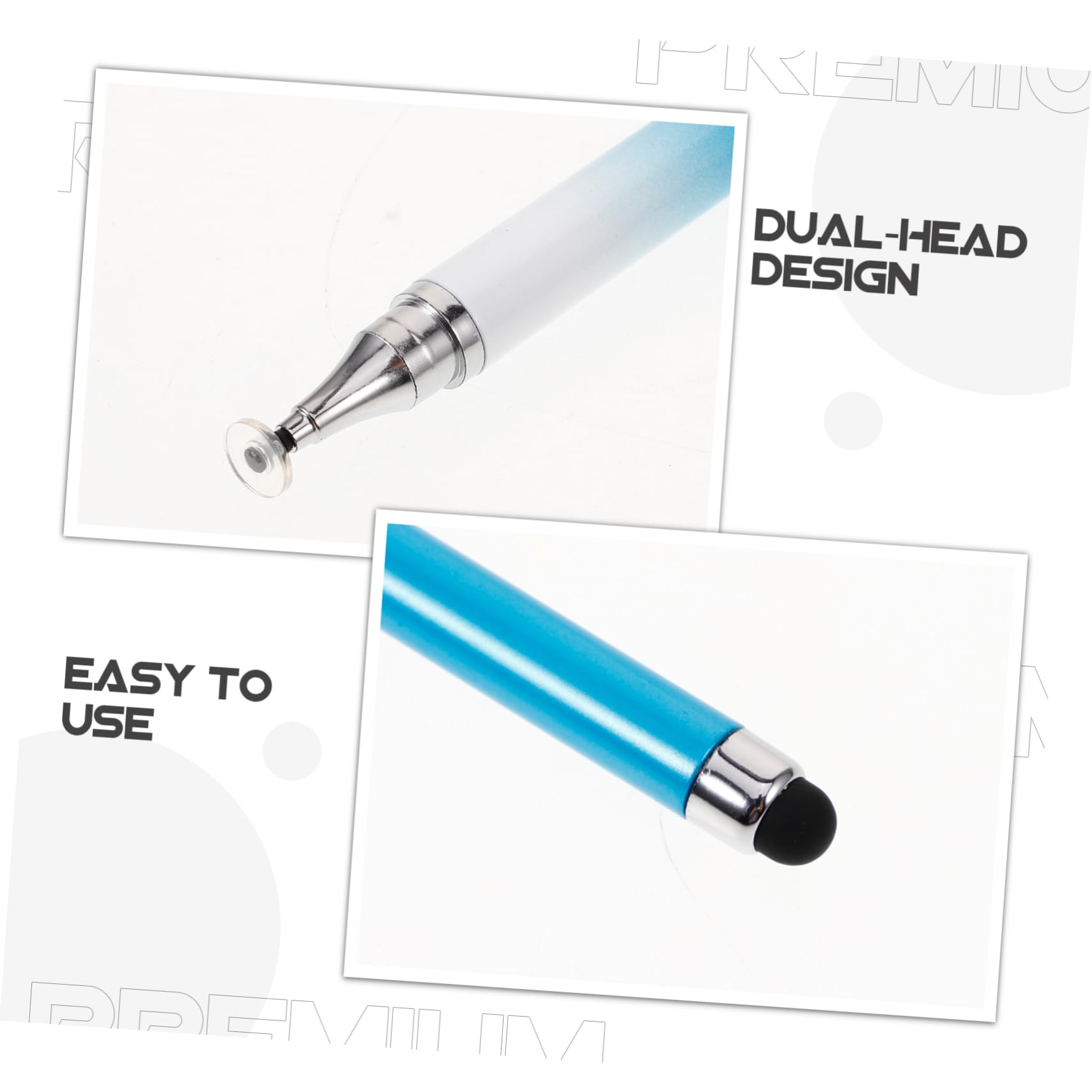 HOMSFOU 40pezzi Penna Stylus Capacitiva Per Scrittura e Disegno Su Tablet e Smartphone Di Pastello