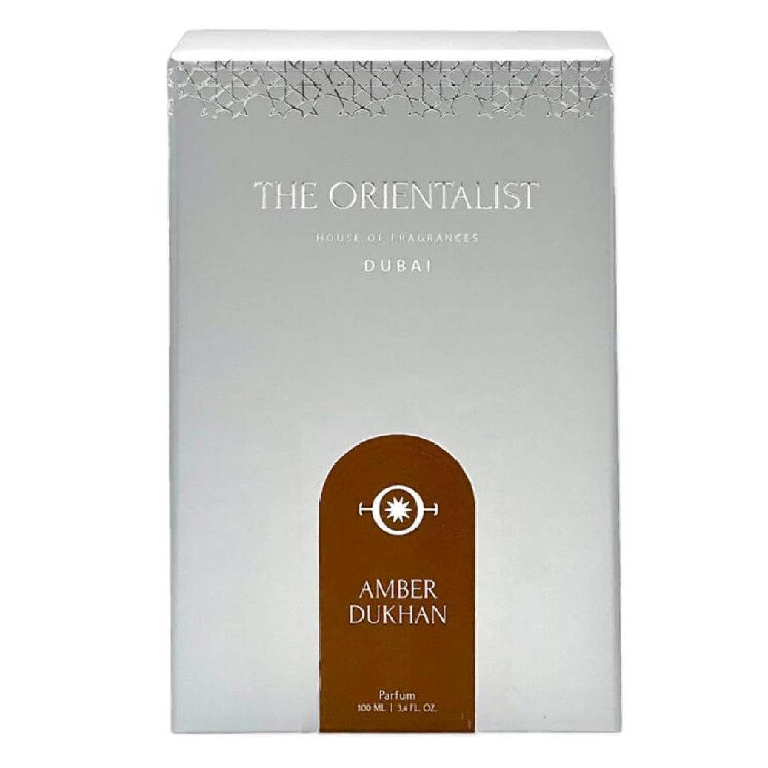 The Orientalist Amber Dukhan Parfum 100 ml | Ambra e Tabacco, Note Speziate e Vaniglia, Scia Muschiata, Fragranza Orientale, Rum e Cashmere