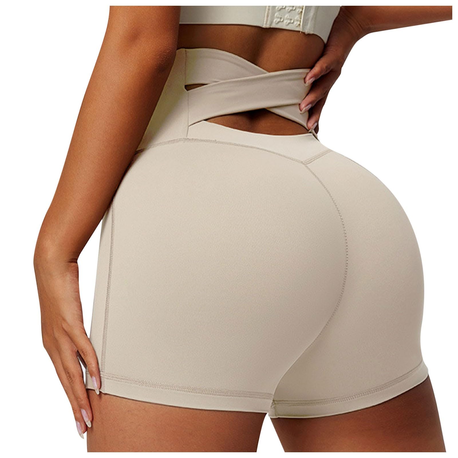 Short met hoge taille voor paaldansen dames zwart Short met hoge taille voor paaldansen dames zwart