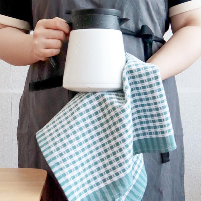 Miniatura 6 de Mia'sDream Toallas de cocina de algodón con tejido de gofre, toallas de cocina suaves y absorbentes, toallas de mano de secado rápido para cocina,