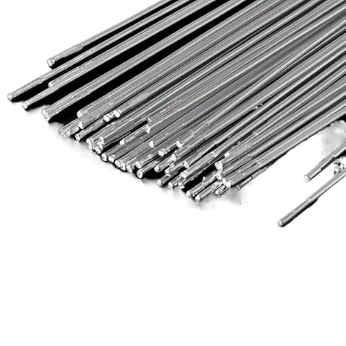 Genterun One Color 33Cm Aluminum Welding Rods - Easy Melt Flux-Cored Brazing Wire For Aluminum Soldering(2Mm 50Pcs)