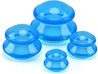 Vista 1 de Juego de terapia de ventosas de silicona, juego profesional de ventosas para estudio y hogar, tazas de masaje chinas, para reducción de celulitis