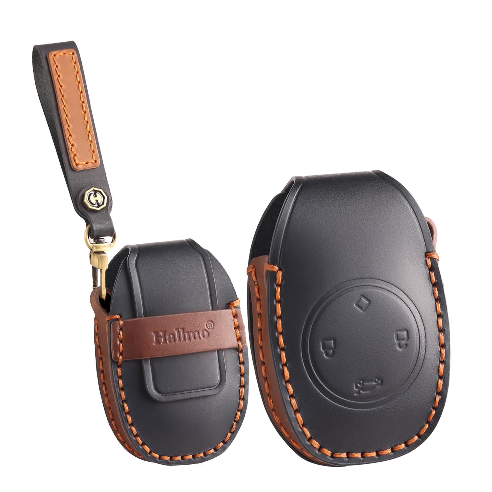 Étui Clé Voiture Pour Leapmotor T03 S01 C11 C01 - Protection Intégrale En Cuir - 2023 Modèles - Key Fob Holder