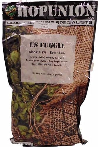HopUnion - Pellets de salto para cerveza casera (1 libra)