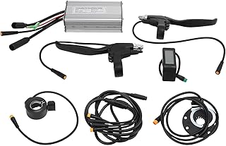 Shanrya Electric Motor Controller Kit, Metal Waterproof KT 22A Controller Kit, 36V/48V 500W Heat Dissipation Powerful Brushless Motor Controller Kit for Electric Bike