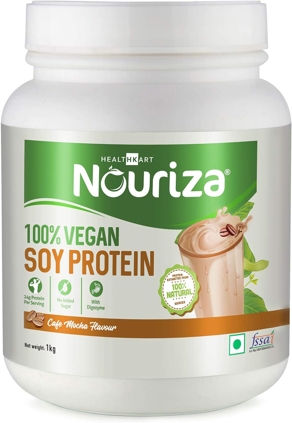 Nouriza 100% Soy Protein 1kg