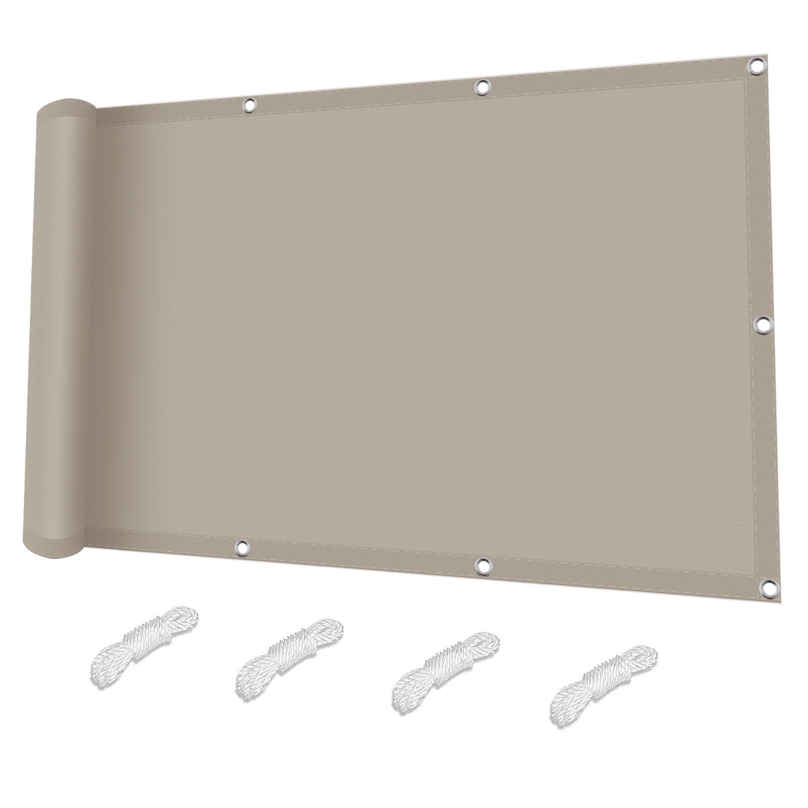 Tissu d'ombrage imperméable et coupe-vent 500x500 cm anti-UV