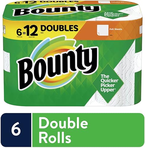 Miniatura 25 de Bounty Select-A-Size - Toallas de papel, blanco, 8 rollos dobles Plus = 20 rollos regulares