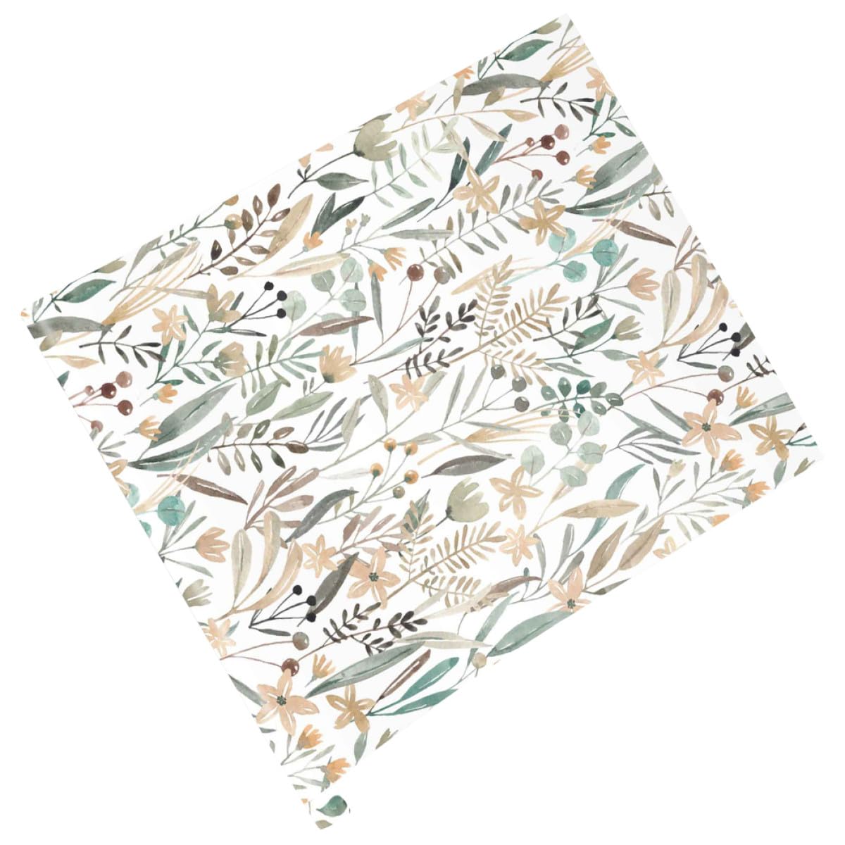 Papier peint fleurs aquarelle pour chambre et salon cocooning