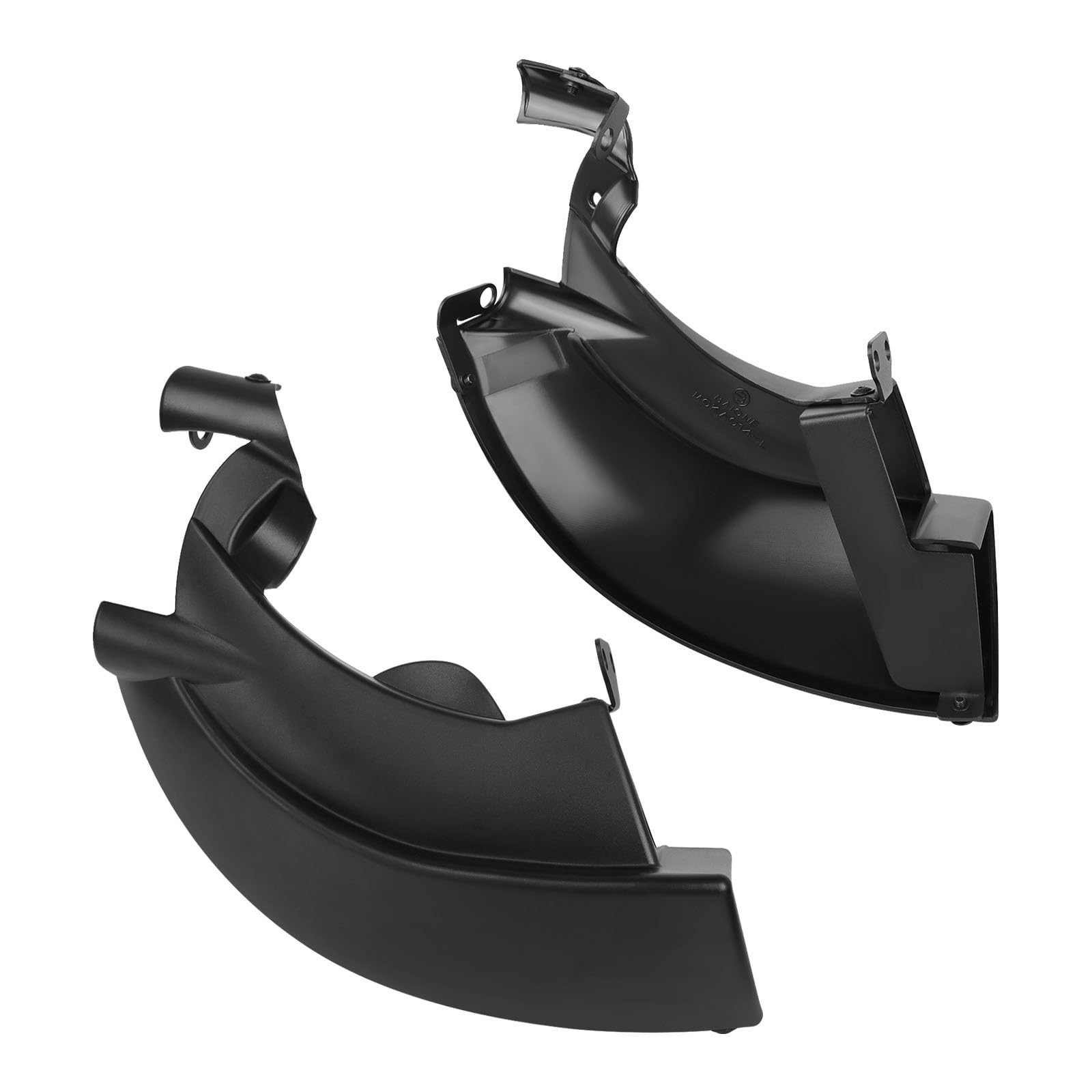 Pinza de freno para motocicleta, conductos de refrigeración de aire, cubierta del radiador compatible con Suzuki GSX-R 1000R 2017-2025 GSX-R1000 2009-2025 Conducto Aire Freno Delantero(Matte Black)