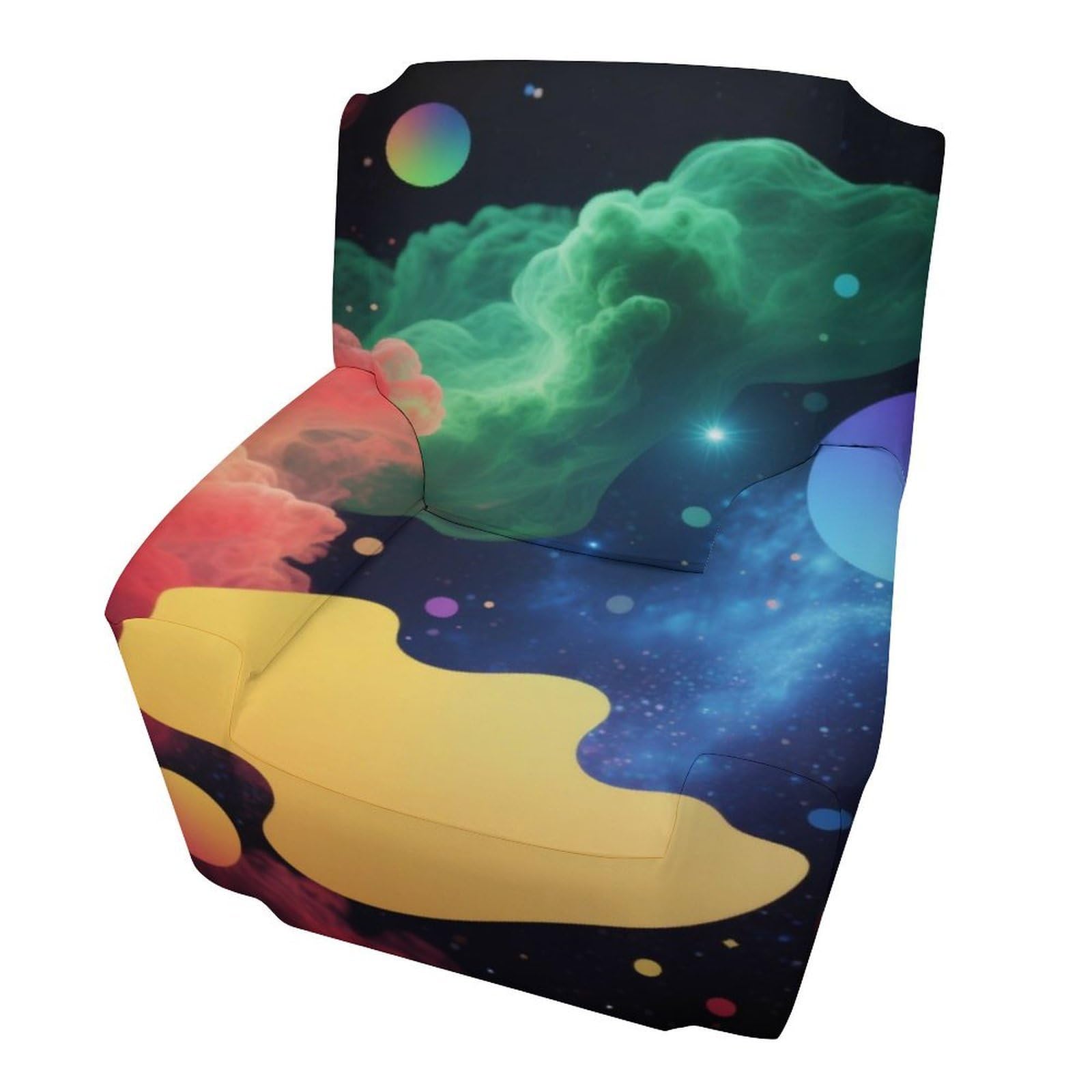 Fekiloot Style Neon Nebula Couch Cover Sofa Cover Sofa Slipcover
