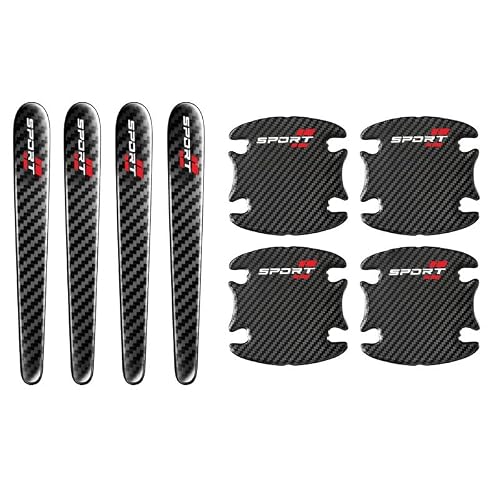 HGNB 8 Pcs Car Door Handle Cover for BMW X3 M (F97 LCI, facelift 2021) 2021-2026, Car Vehicle Door Handle Protective Trim Exterior Sticker Overlay,B
