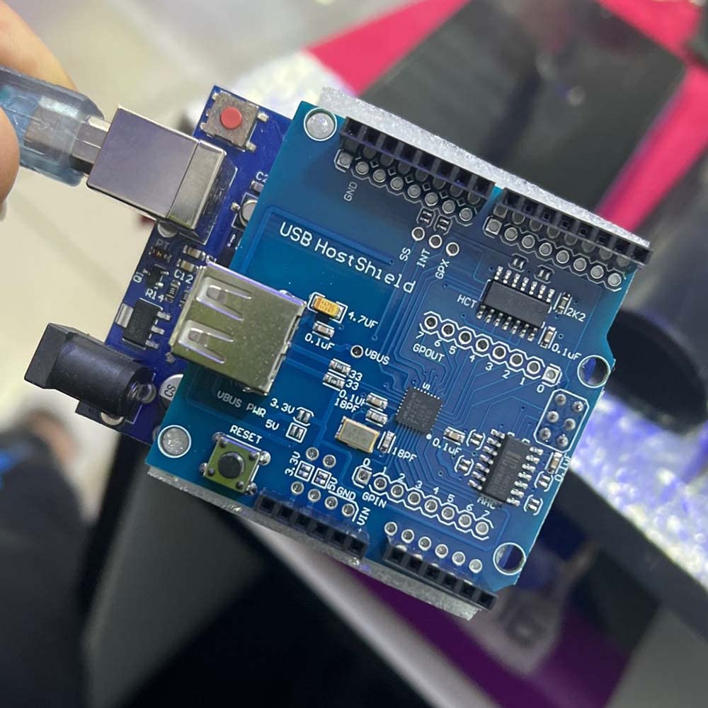 USB Host Shield for Arduino UNO MEGA ADK Compatible for Android ADK DIY Electronic Module Board
