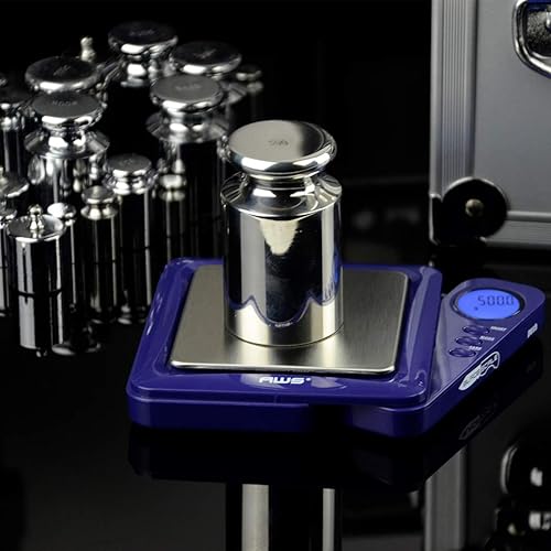 Vista 20 de American Weigh Scales Peso de calibración para báscula digital AWS, acero al carbono, acabado cromado, 3.53 oz (100 WGT)