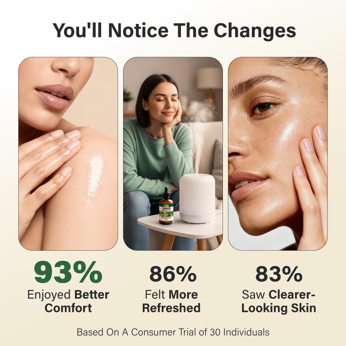 KUKKA Camphor Essential Oils - 4 Fl Oz - for Hair, Skin, Diffuser, Aromatherapy & DIY Soap Making Scent - Image 4