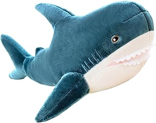 39 inch Large Shark Stuffed Animal Toy,Plush Shark Toys,Stuffed Animal Sharks ,Soft Shark Cushion Pillow Shark Plush Pillow Stuffed Toy Throw Pillow for Home Decoration Kids Gift