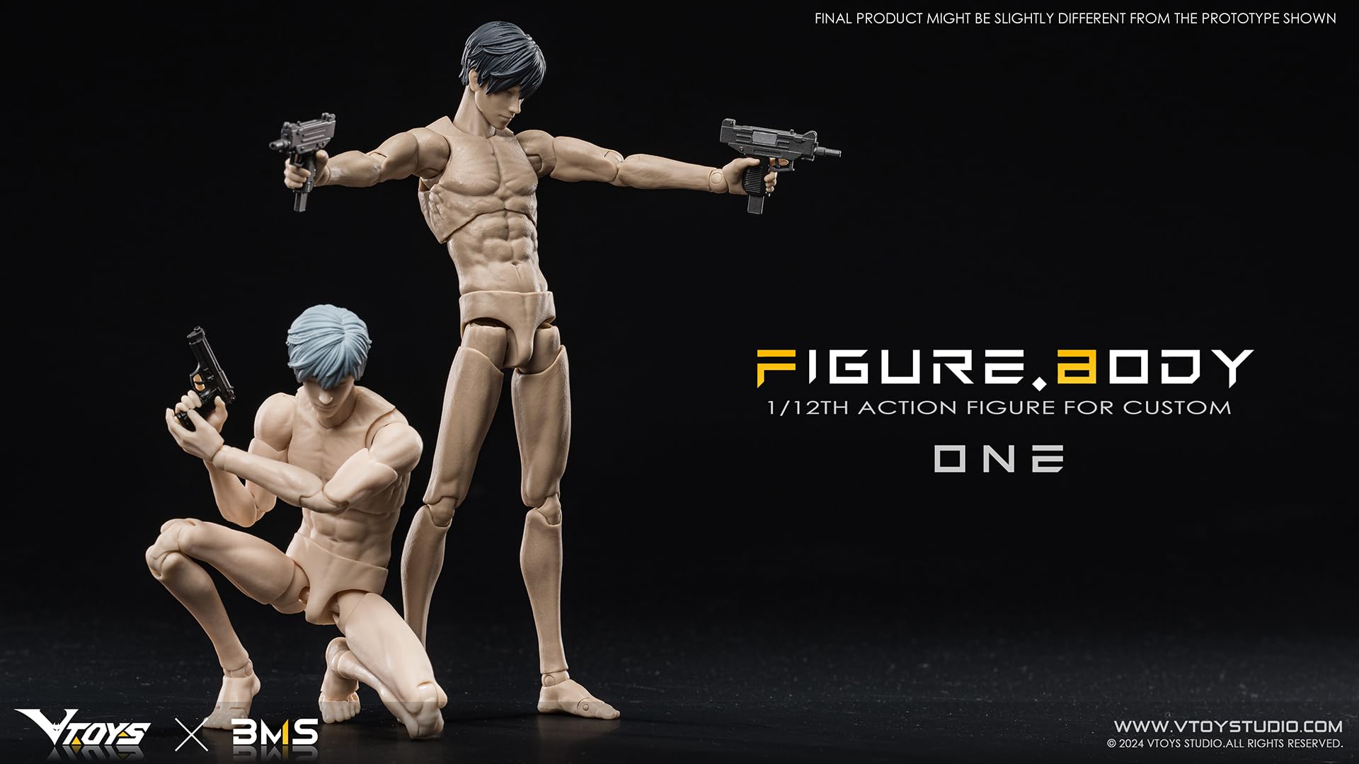 Amazon.co.jp: 【Tbmodel 】VTOYS X BMS 1/12 アクションフィギュア