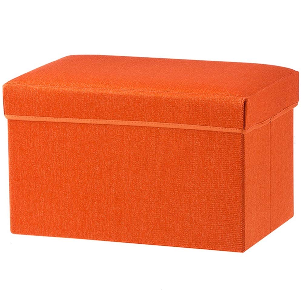 Tabouret de rangement multifonctionnel et pliable à grande capacité