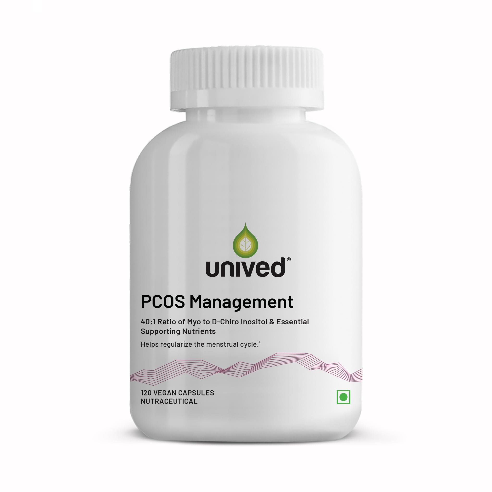 Unived PCOS Management, 40:1 Ratio 2000mg Myo-Inositol to 50mg D-Chiro-Inositol with Natural Caronisitol®, for Acne, Facial Hair, Insulin Resistance (1 Month Supply capsules)-picture-15