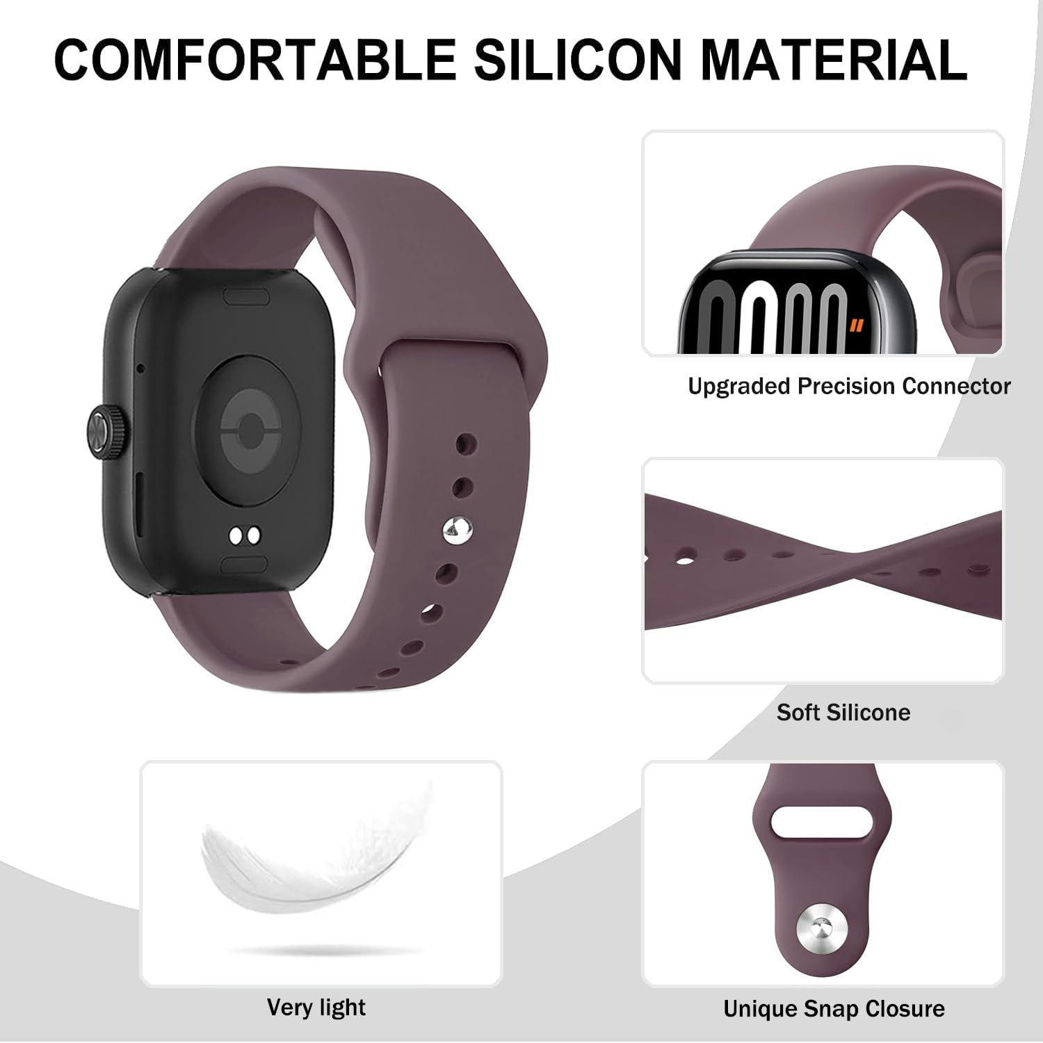Miękki silikonowy pasek do Xiaomi Watch 8 Pro/9 Pro, pasek sportowy do Redmi Watch 5/4 Panowie Panie