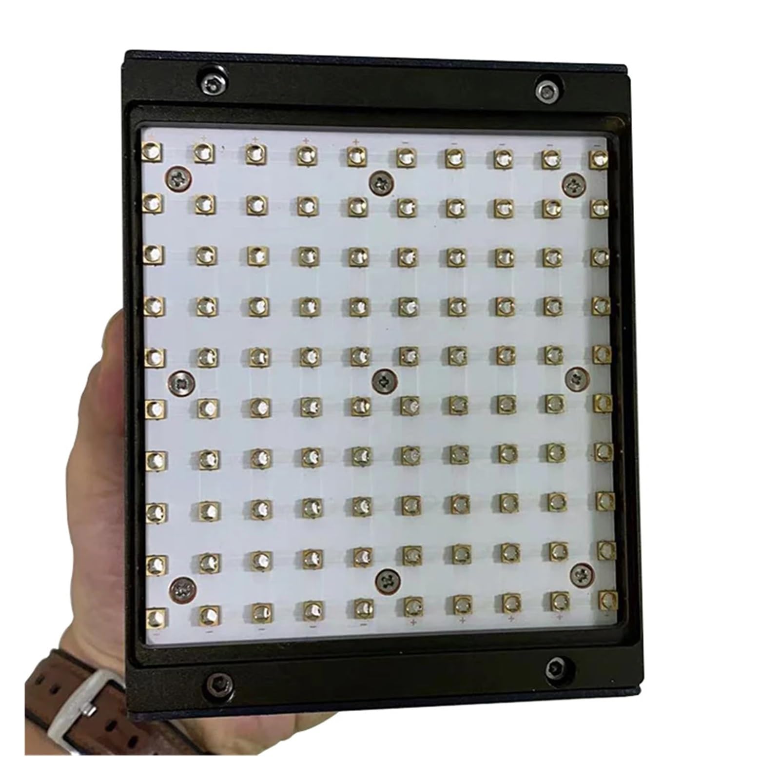 100 * 100mm Chłodzenie powietrzem UV Żywica Lampa utwardzająca UV Zielony olej/farba UV Lampa utwardzająca LED Lakier samochodowy/meblowy Lampa utwardzająca