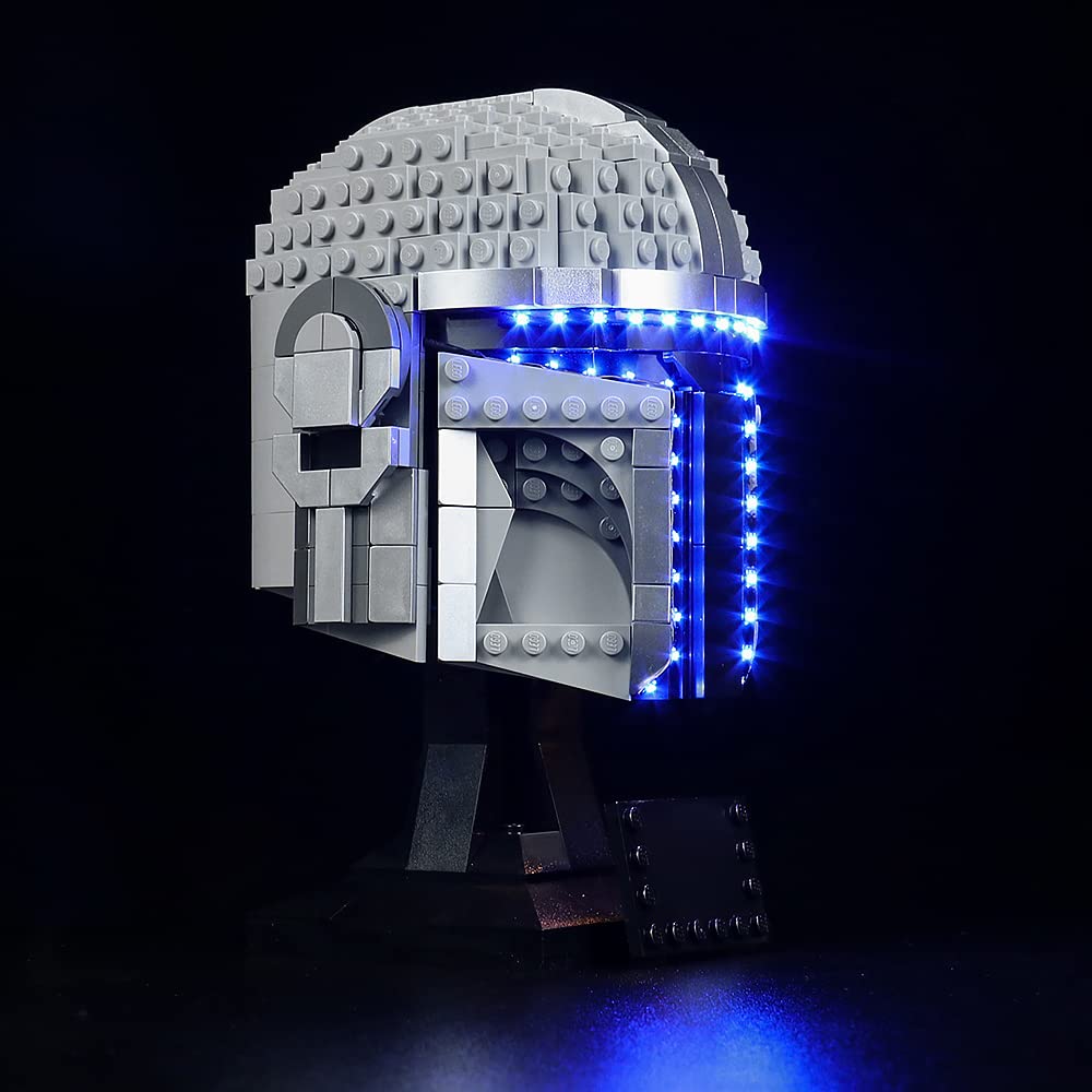 Light Kit Compatible with Lego The Mandalorian Helmet 75328 (No Model) - Image 3
