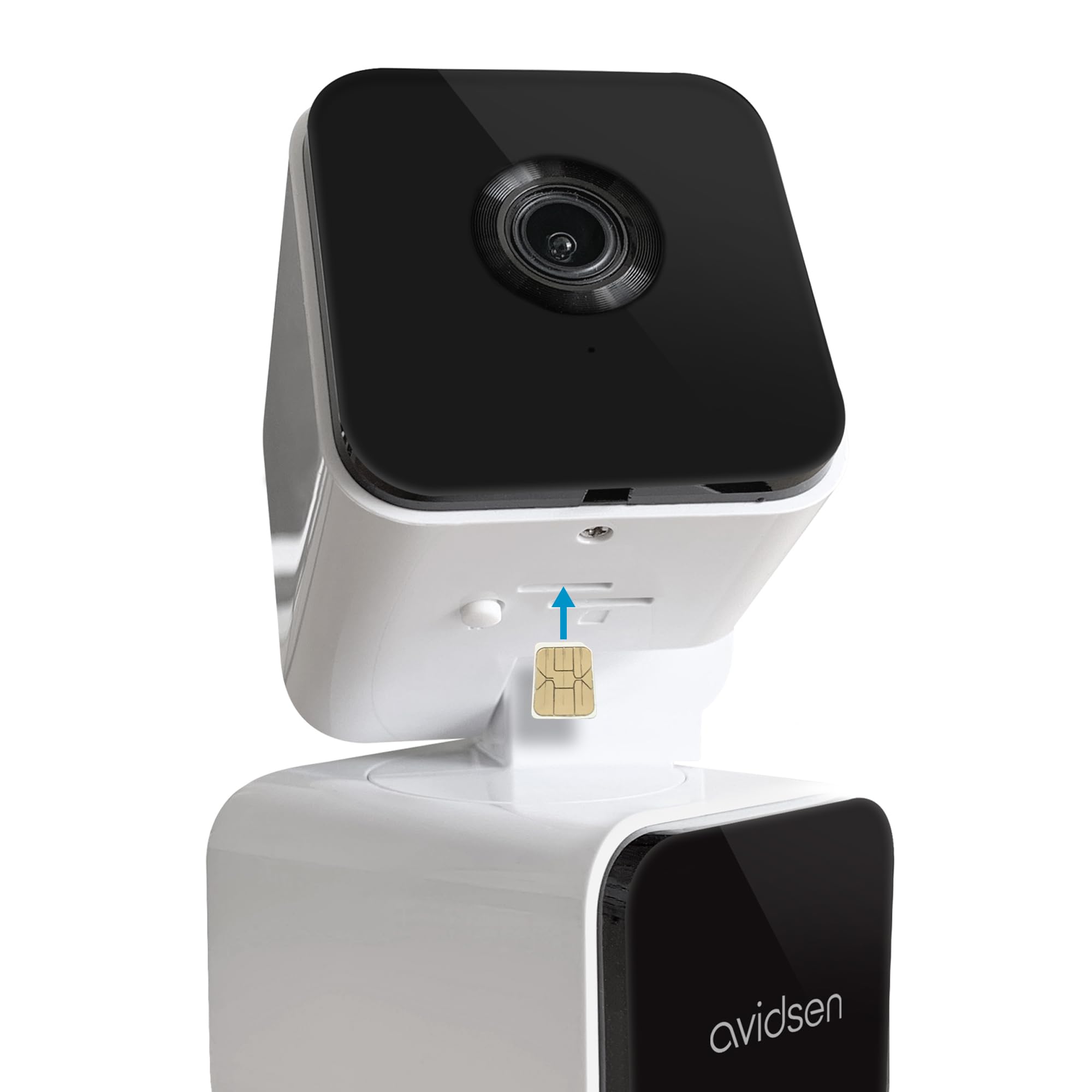 Avidsen HomeCam i-4G Caméra Intérieure Motorisée 1080p avec SIM